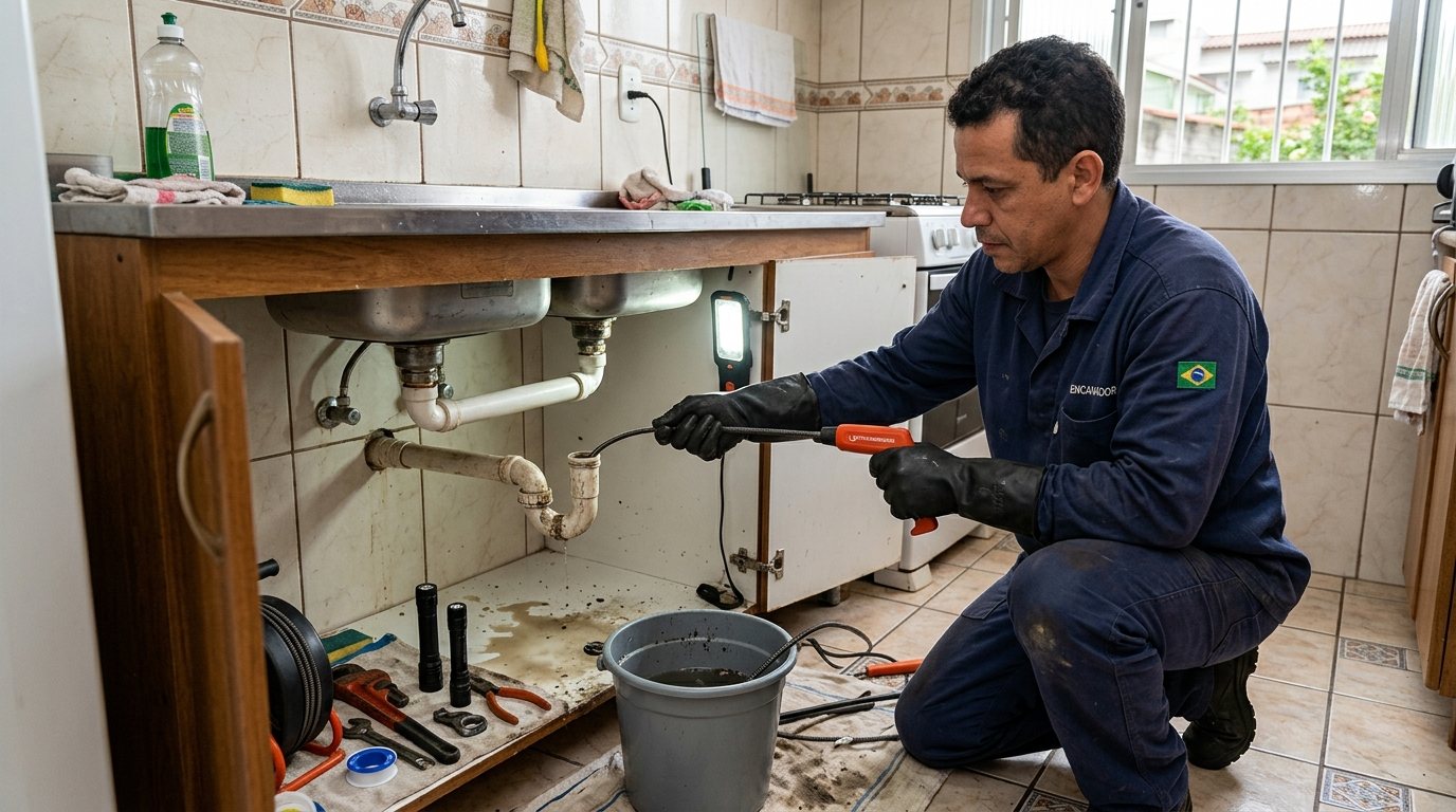 Reforma hidráulica em Cabo Frio-RJ