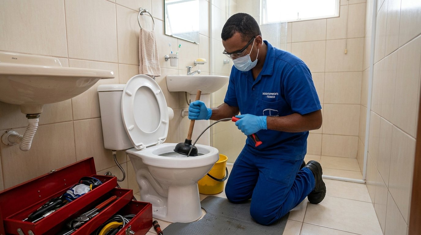 Vaso Sanitário Transbordando